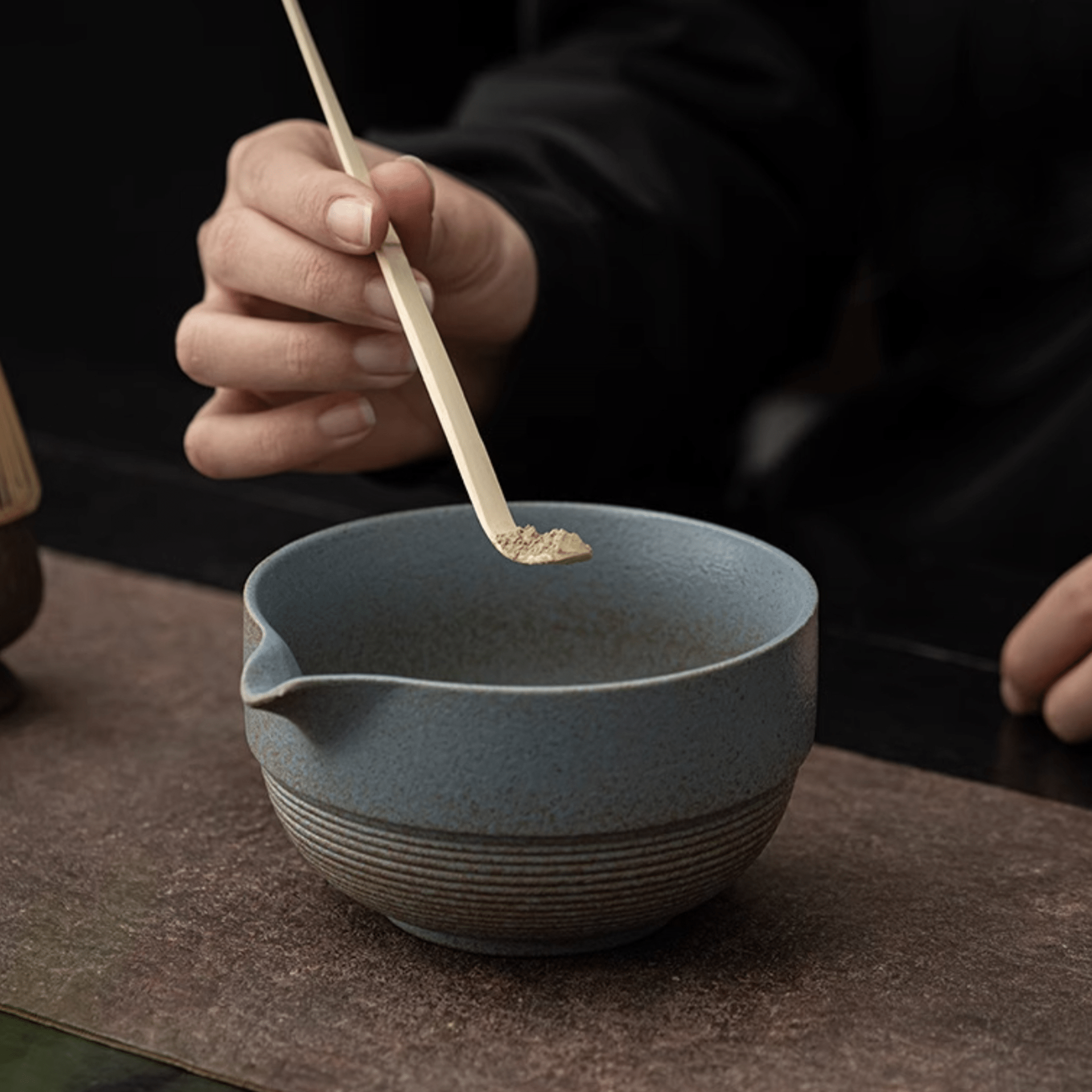 Ash White Matcha Set - Orient Cup