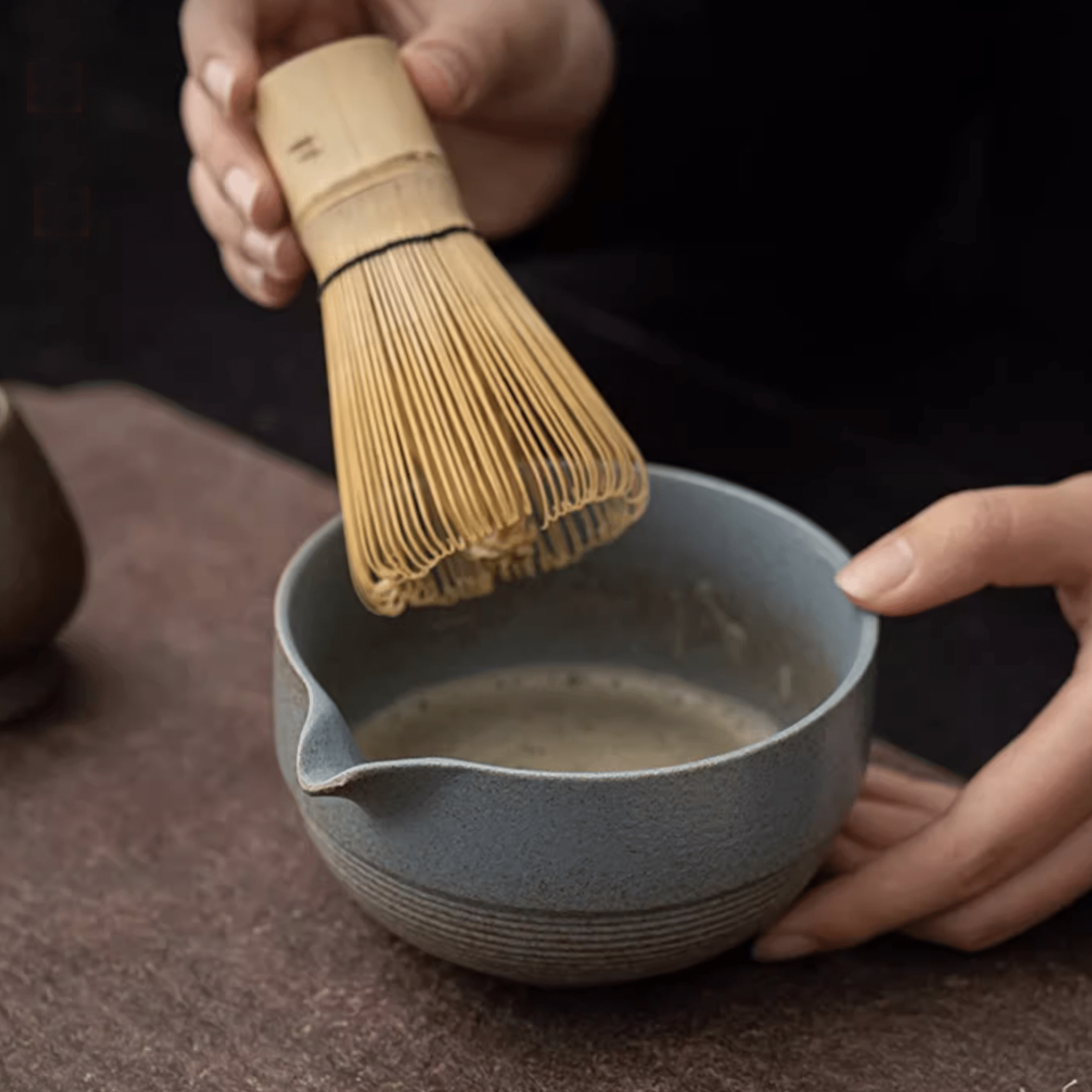 Ash White Matcha Set - Orient Cup