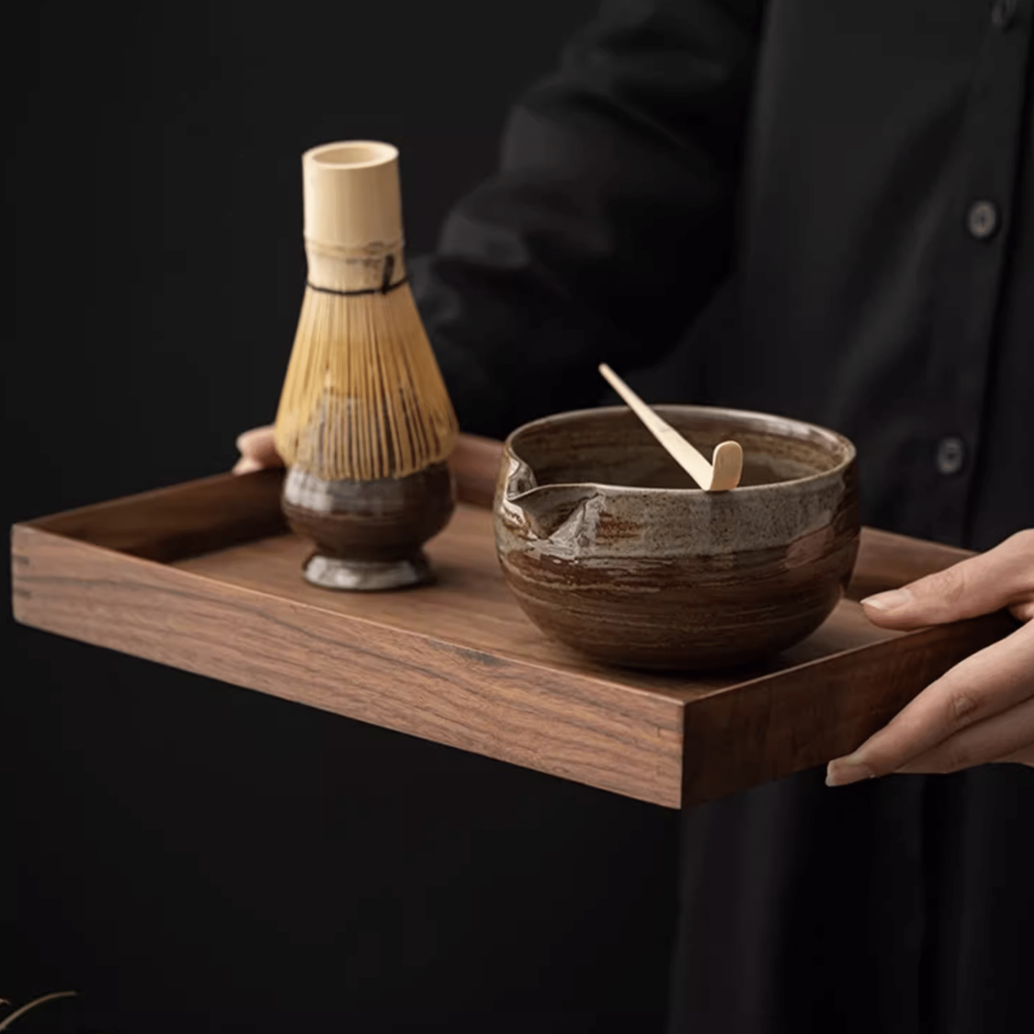 Ash White Matcha Set - Orient Cup