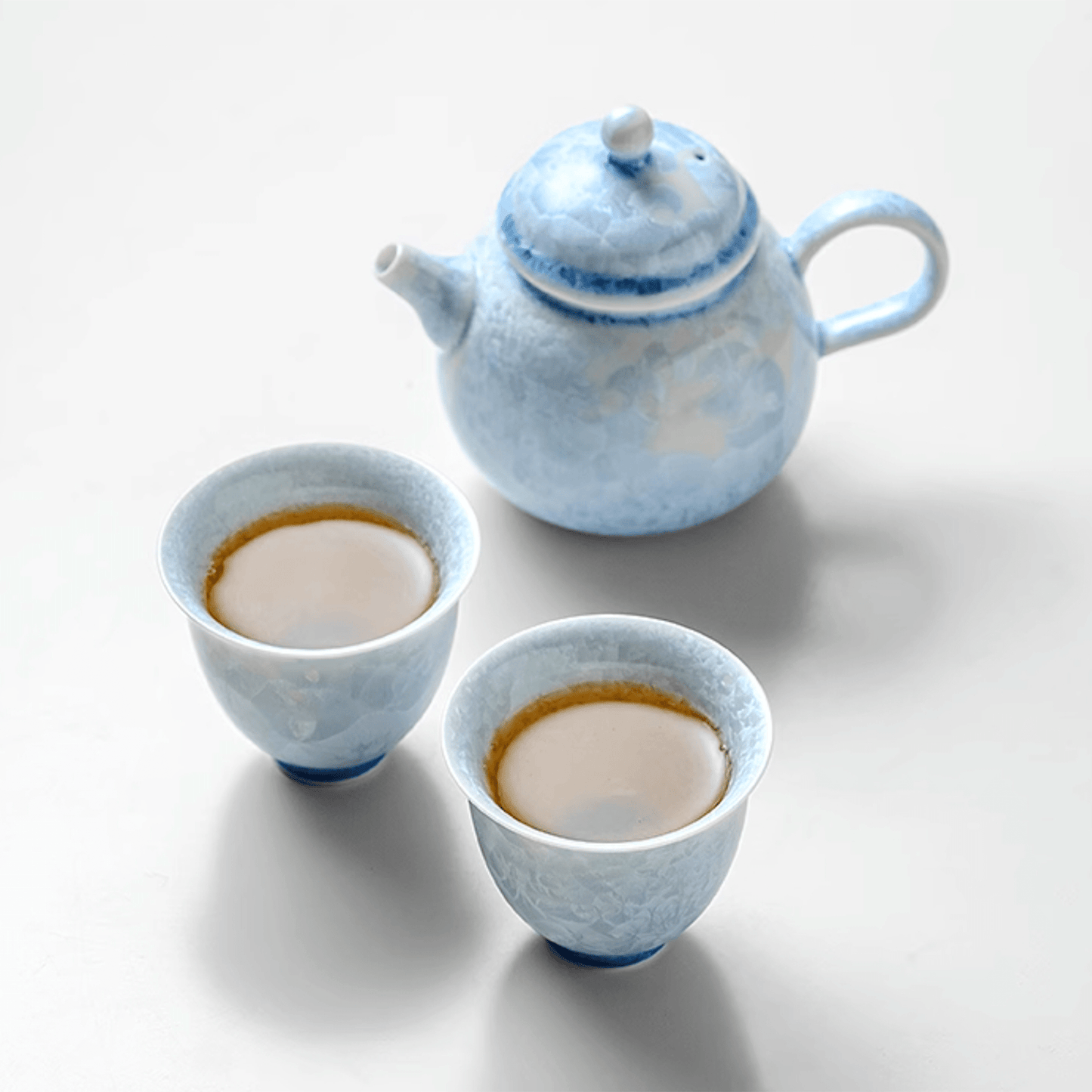Blue Ice Cracks Set - Orient Cup