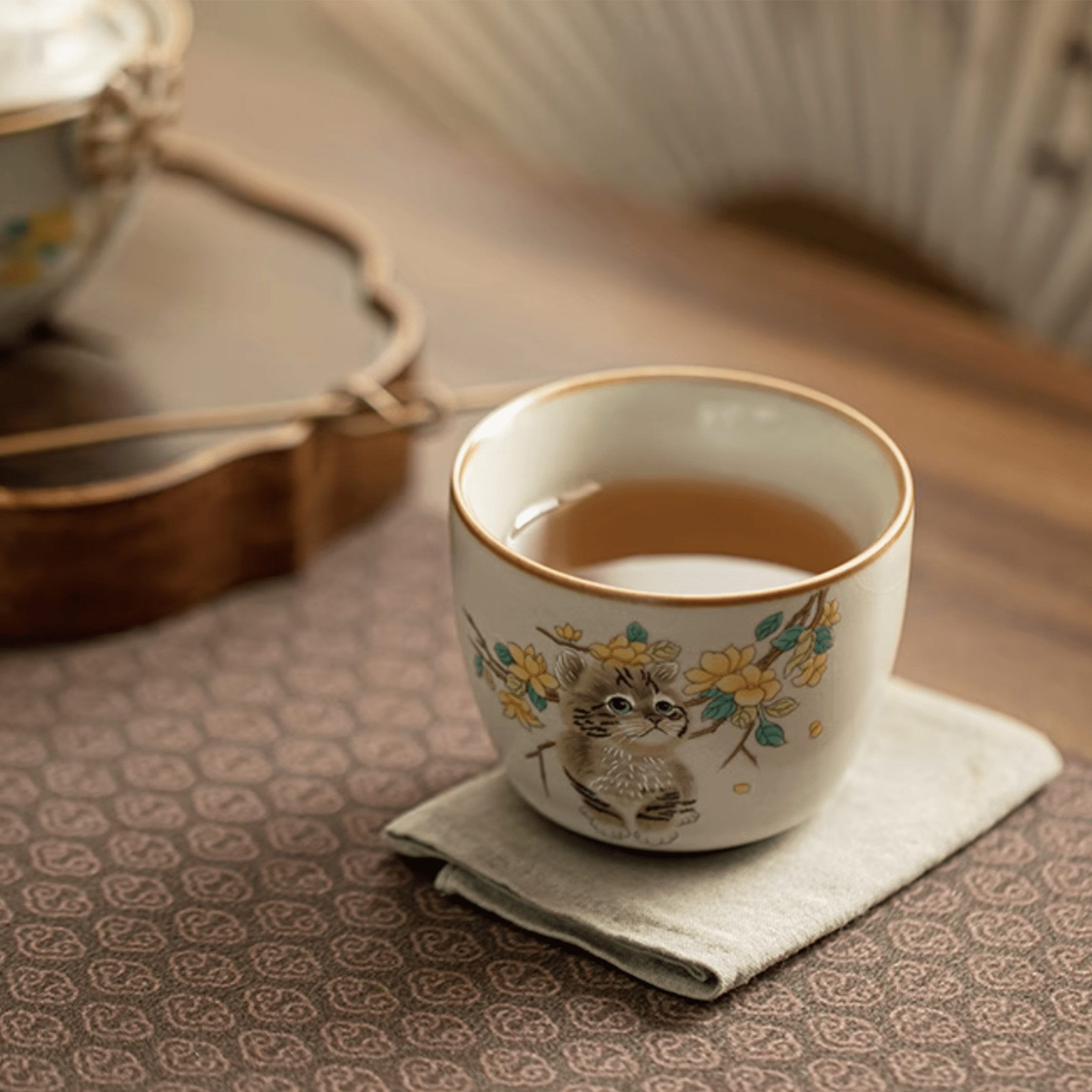 Cat Straight Cup - Orient Cup