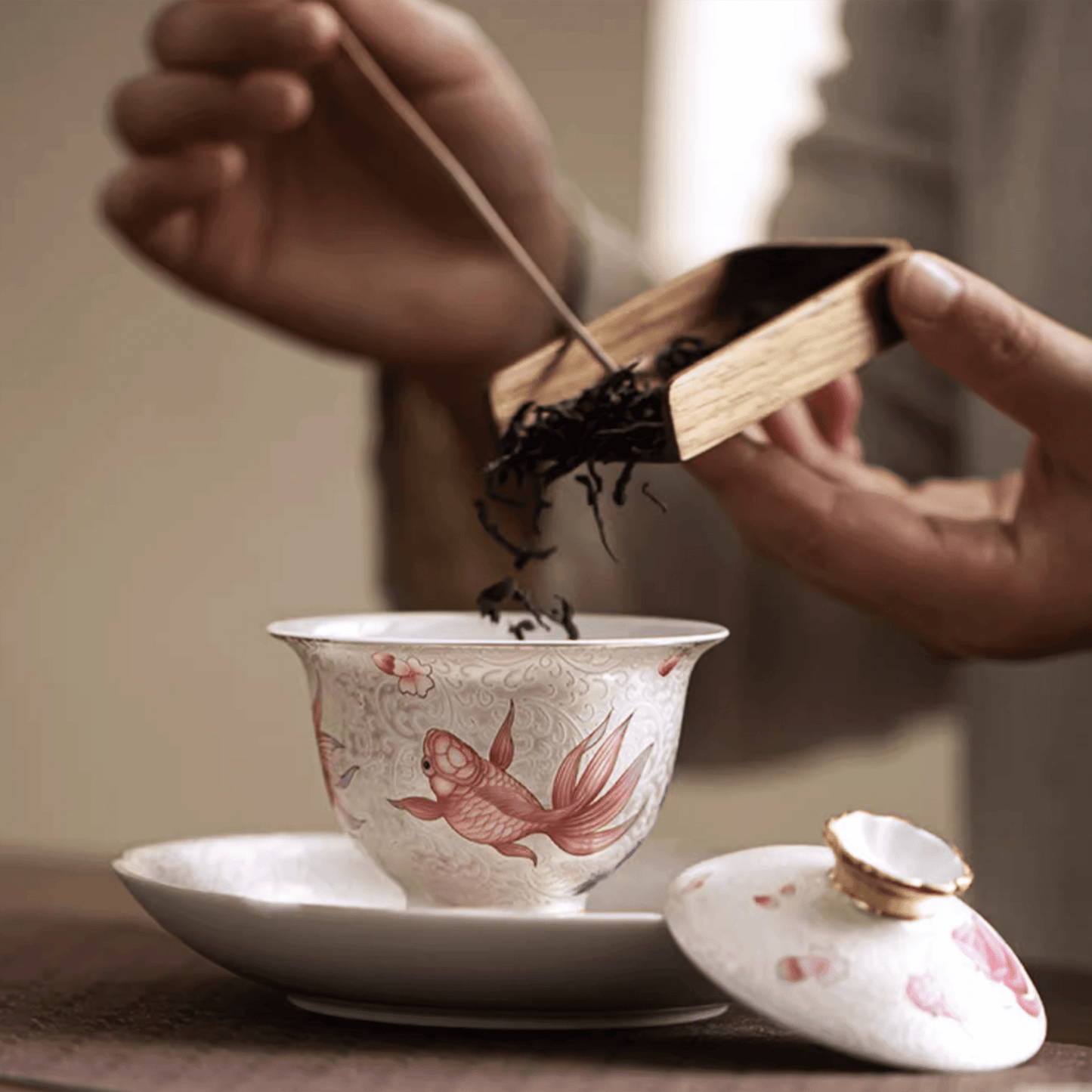 Floral Koi - Orient Cup