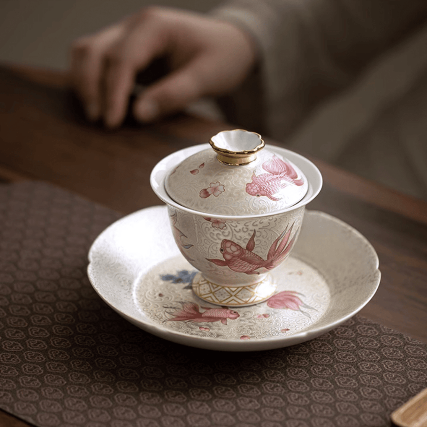 Floral Koi - Orient Cup