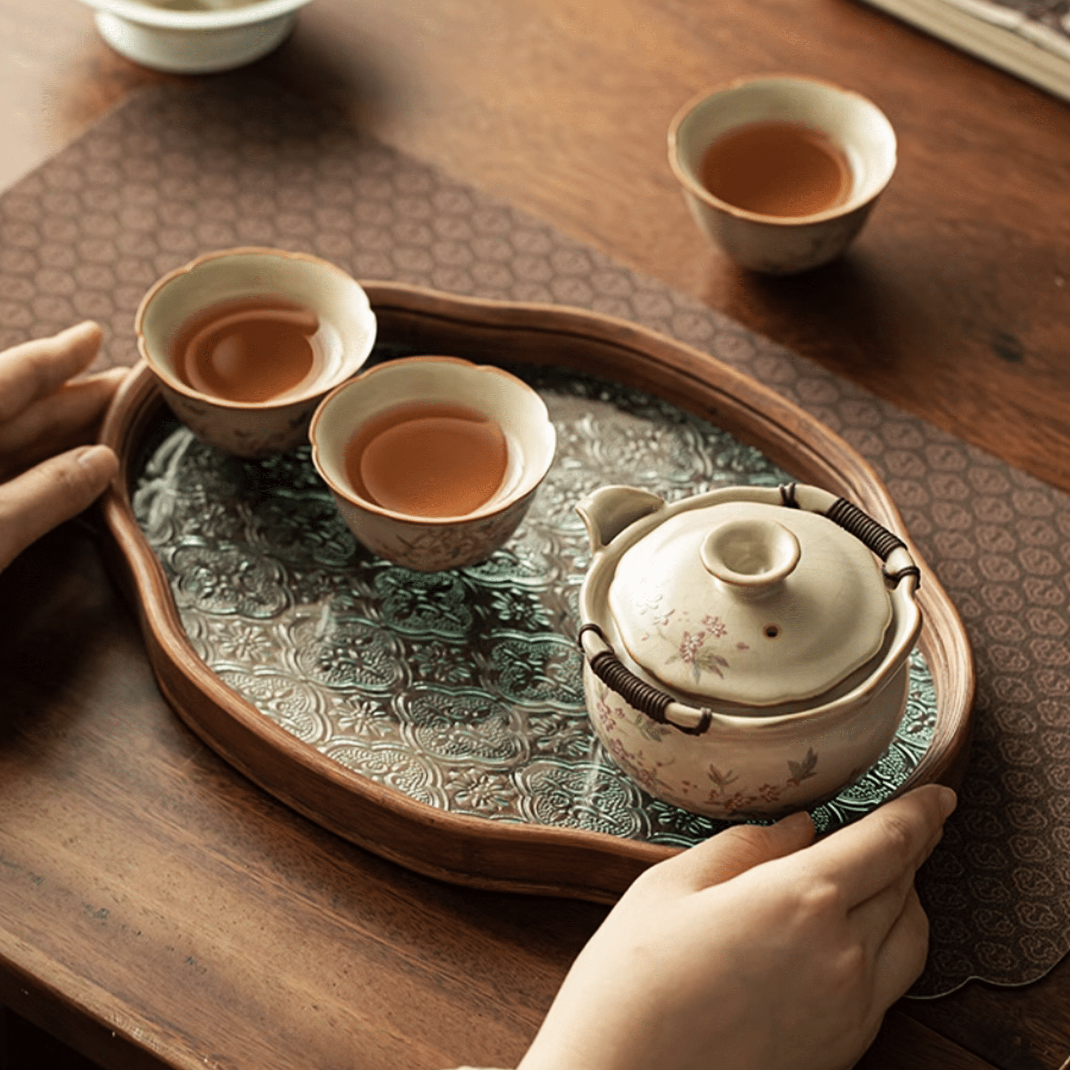 Handheld Teapot Set - Orient Cup