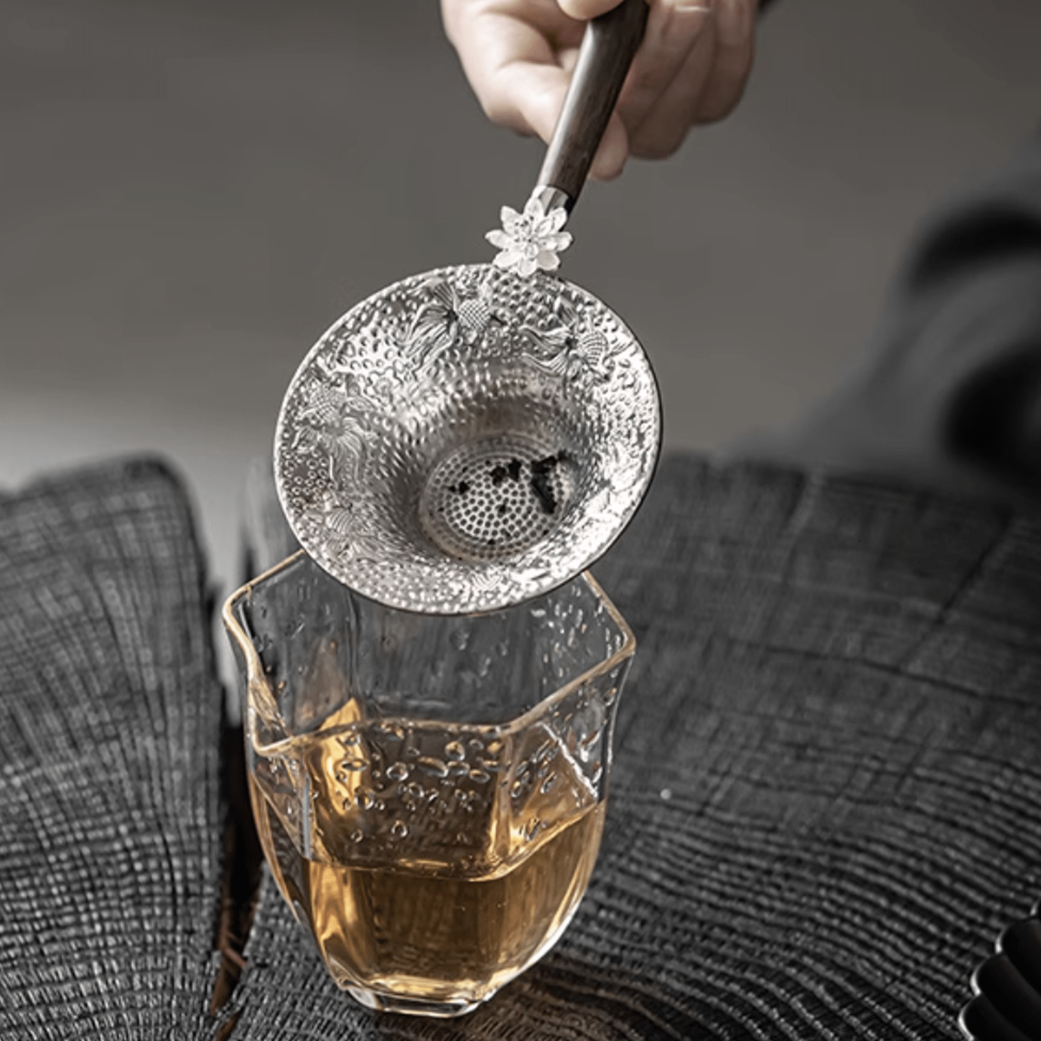 Lotus Tea Strainer - Orient Cup