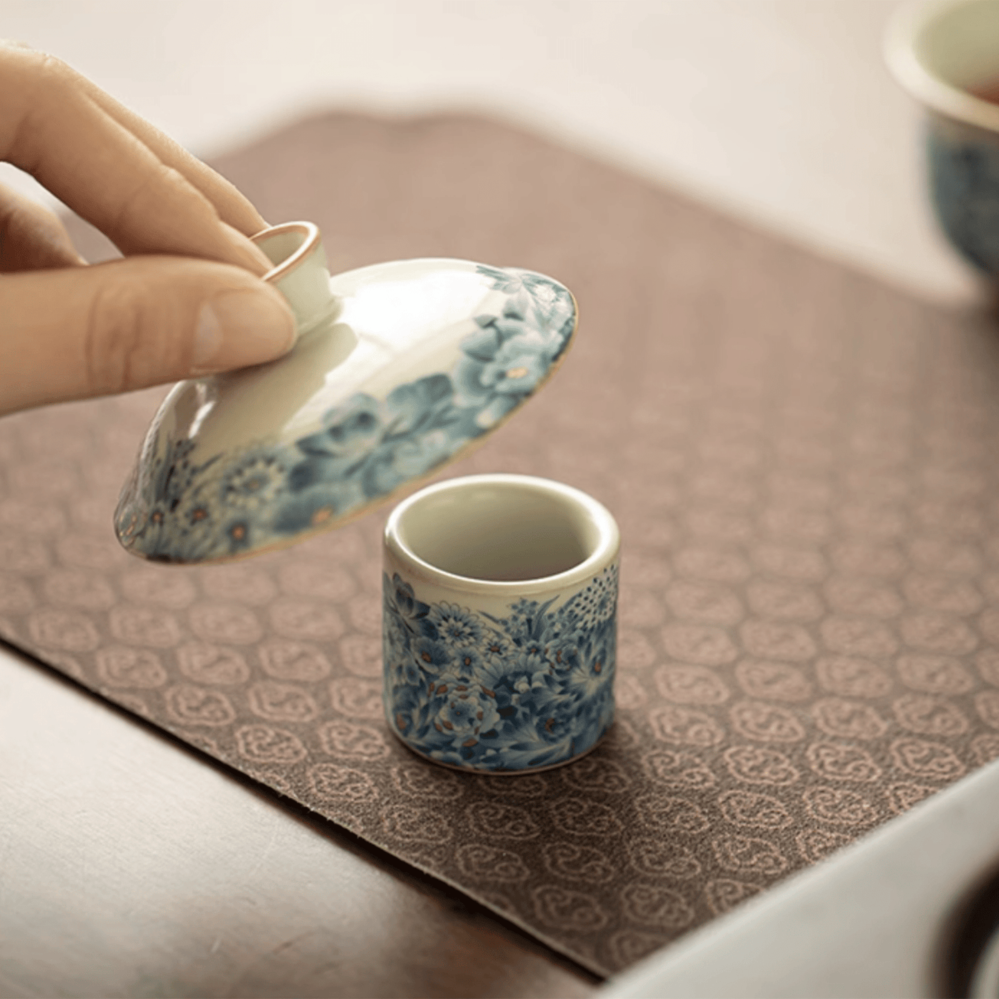 Tea Lid Stand - Orient Cup