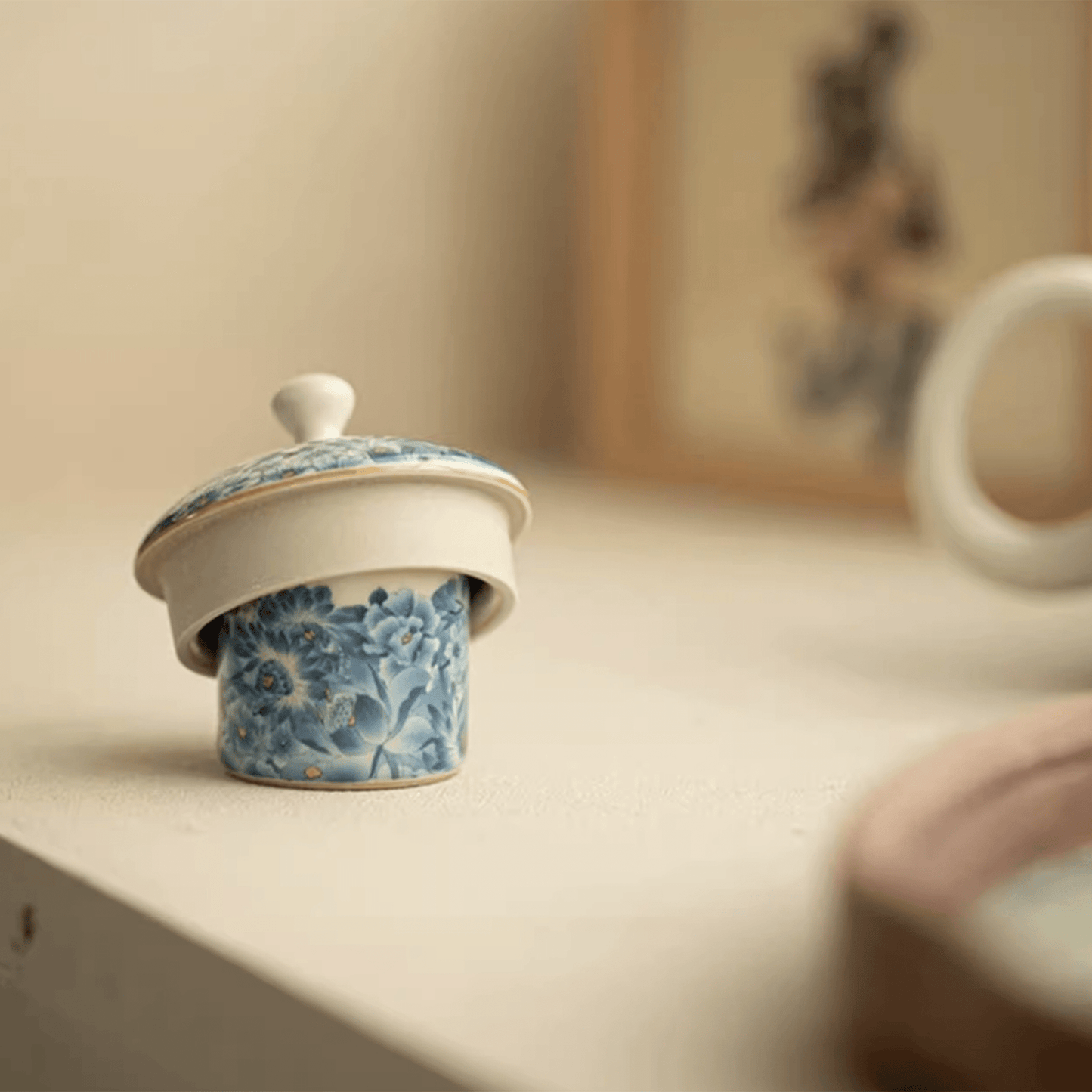 Tea Lid Stand - Orient Cup