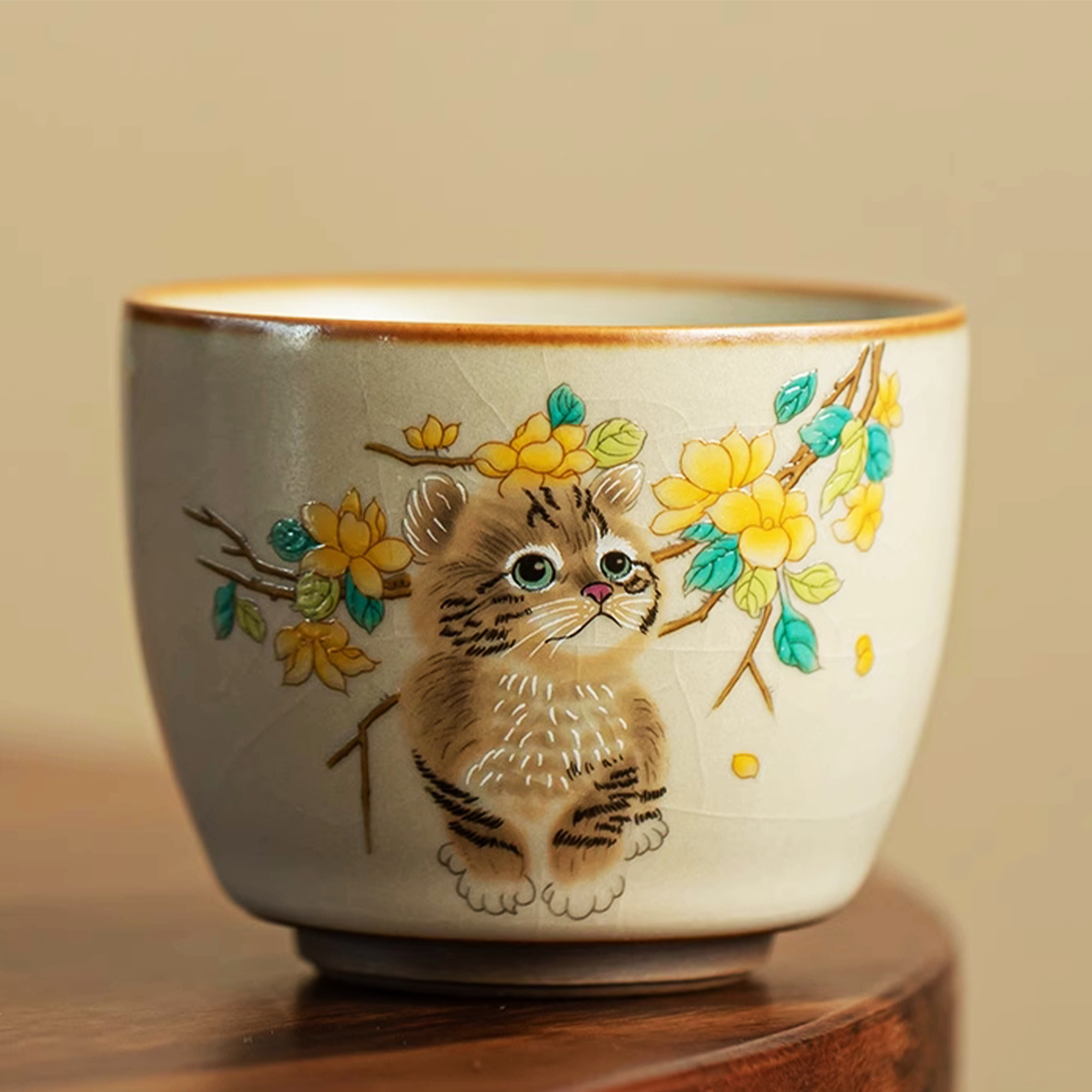 Cat Straight Cup