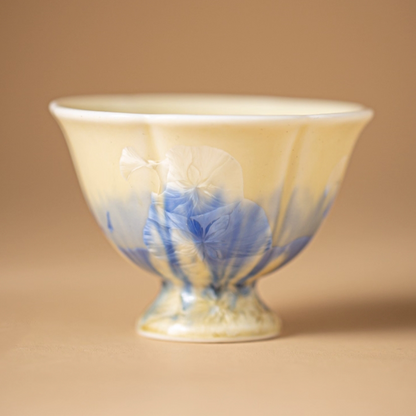 Petal Indigo Crackle