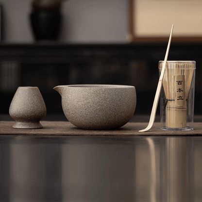 Ash White Matcha Set - Orient Cup