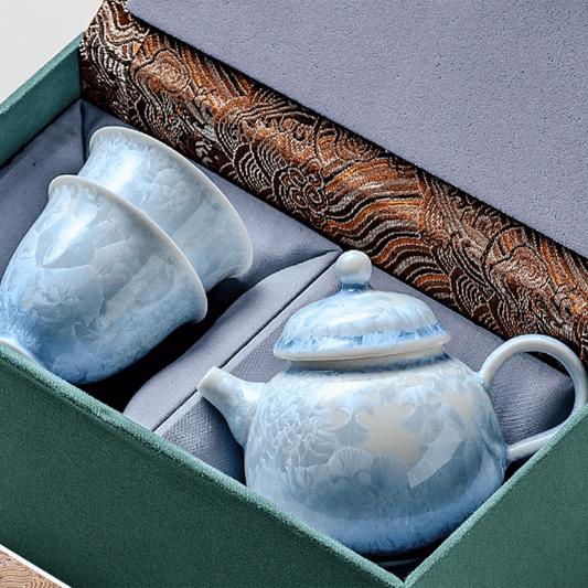 Blue Ice Cracks Set - Orient Cup