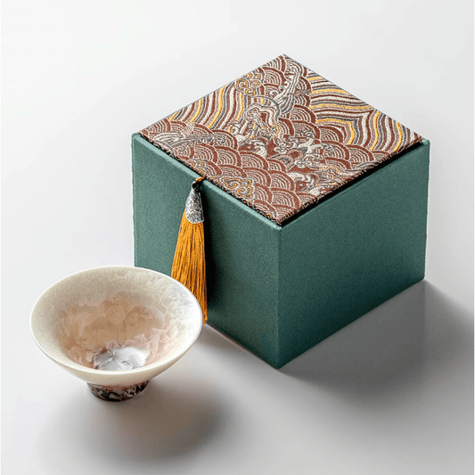 Brown Ice Cracks - Orient Cup