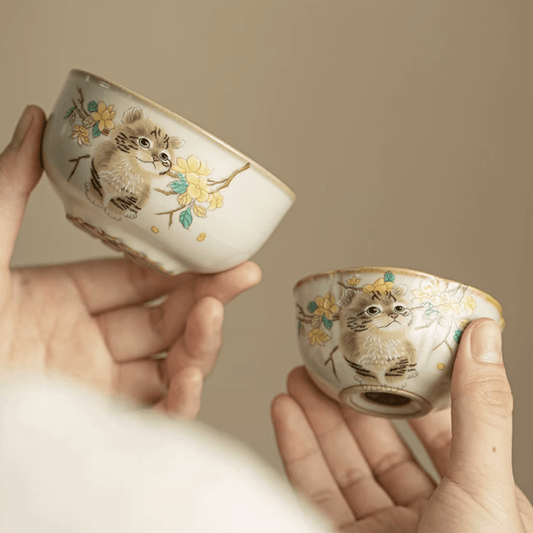 Cat Flower Cup - Orient Cup