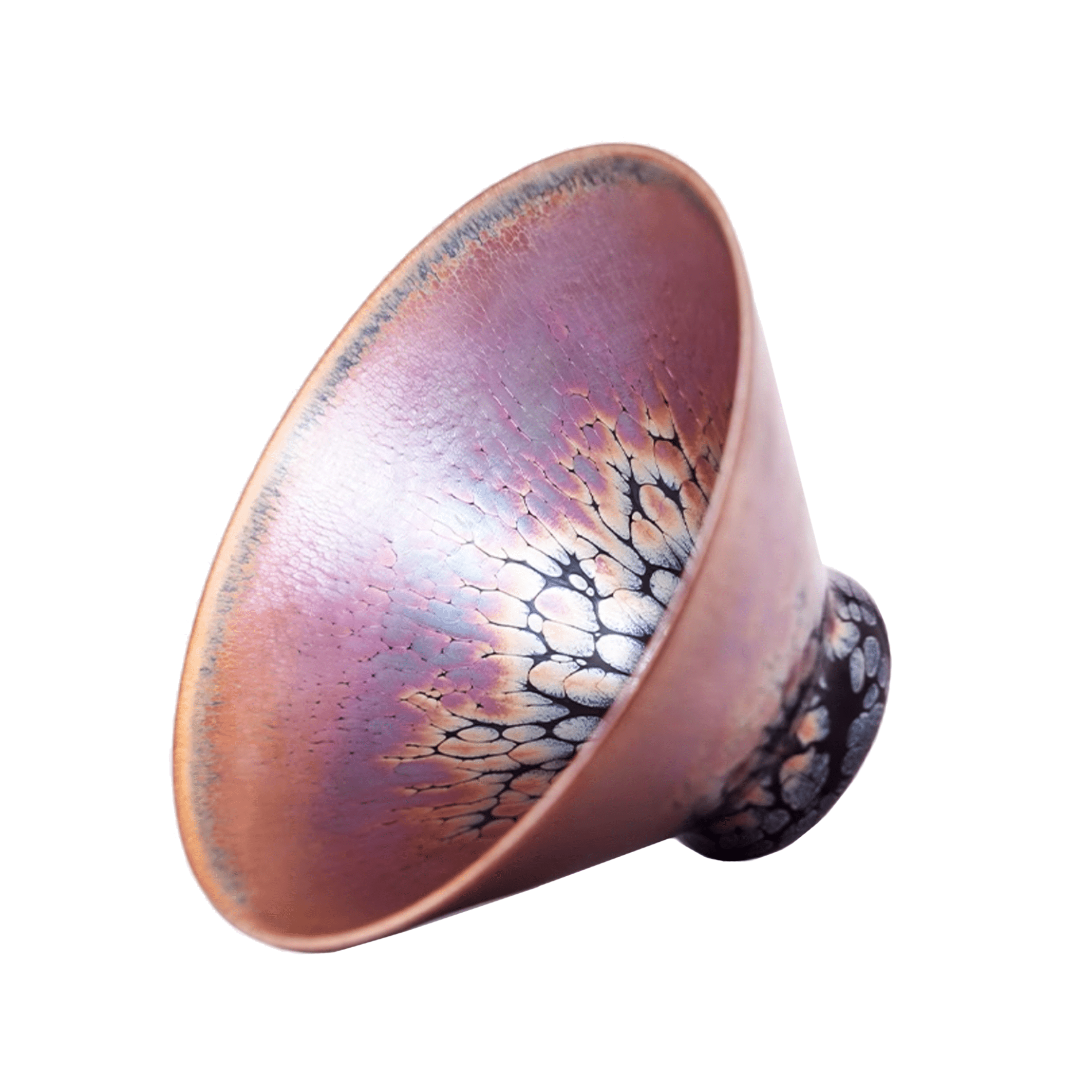 Floral Bloom Tenmoku 3
