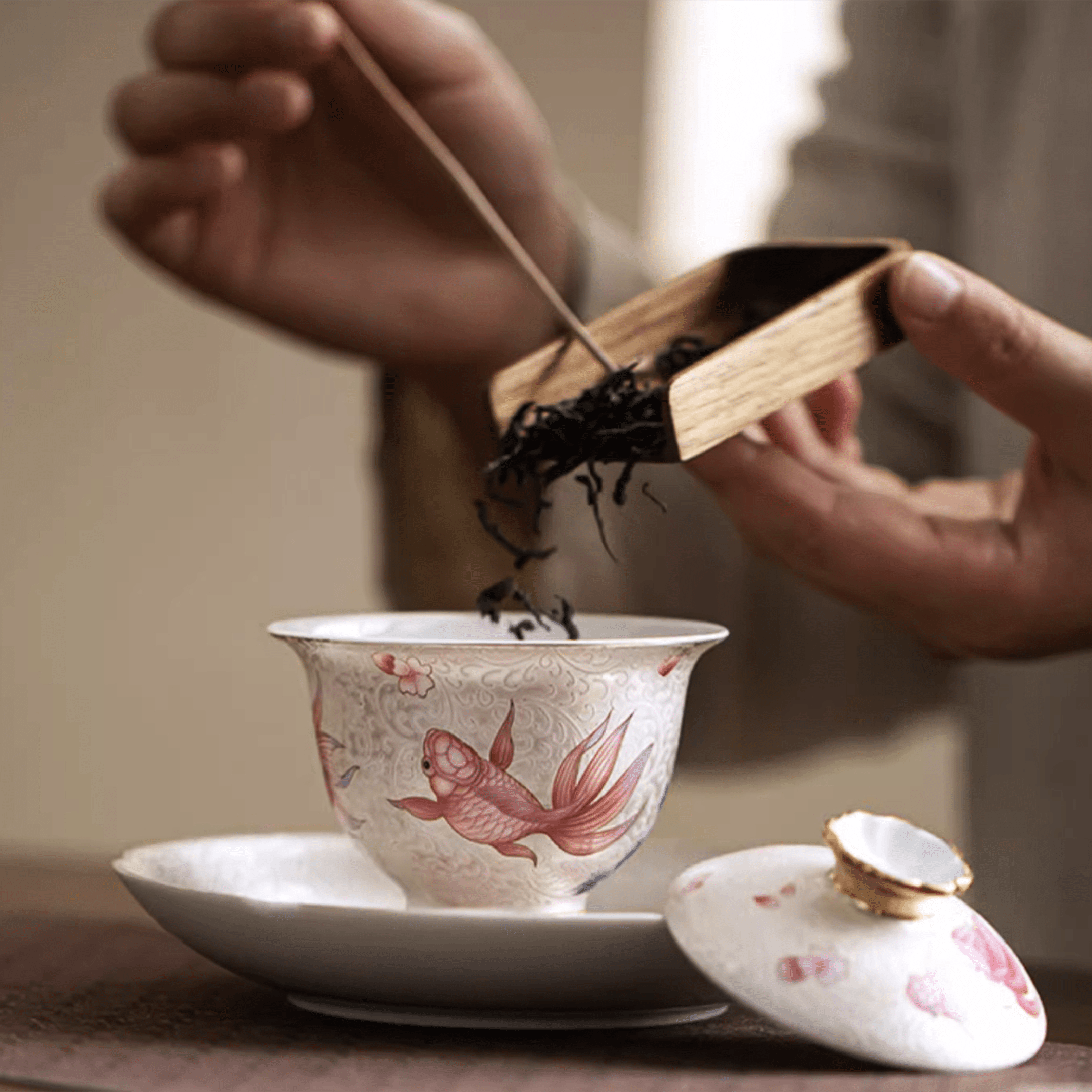 Floral Koi - Orient Cup