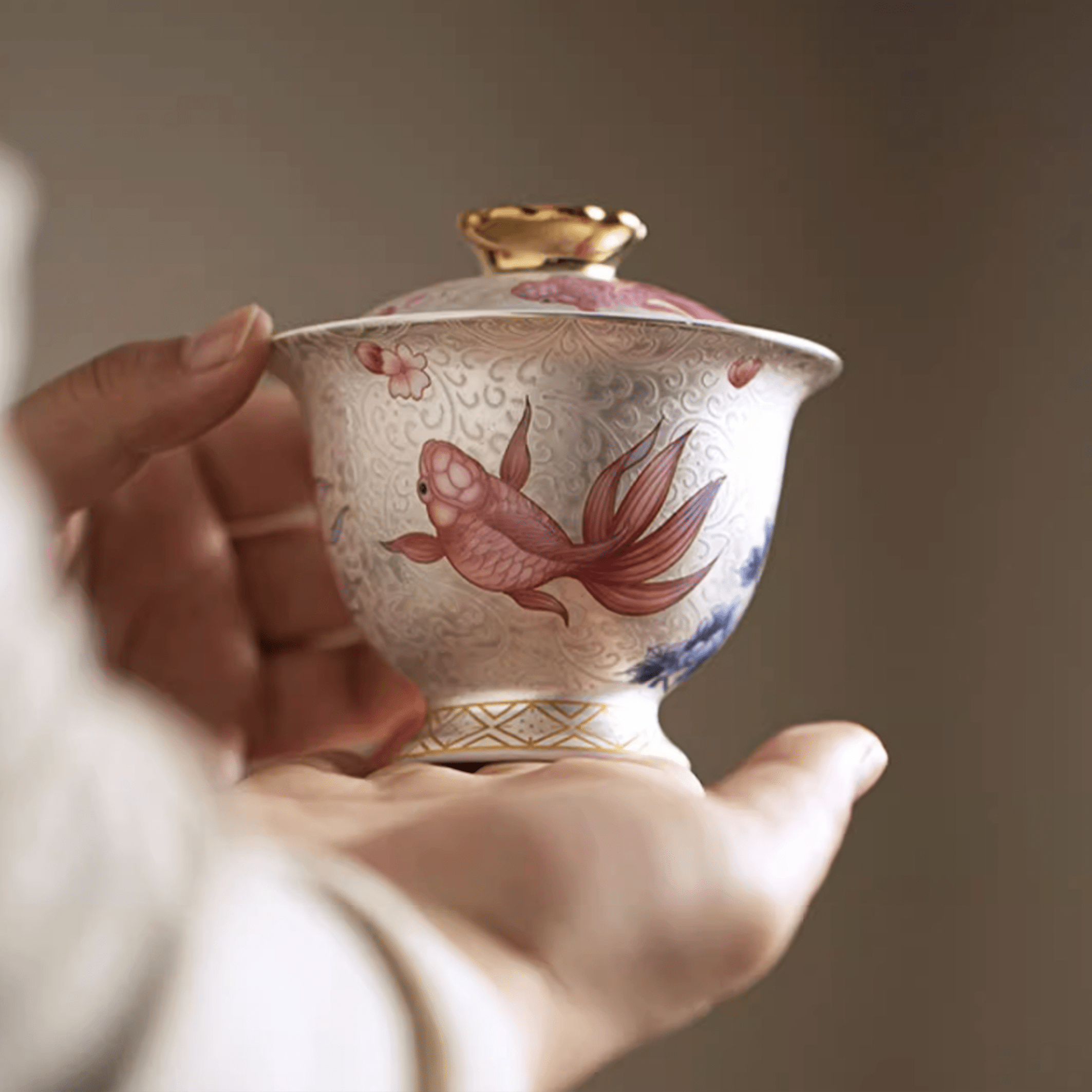 Floral Koi - Orient Cup