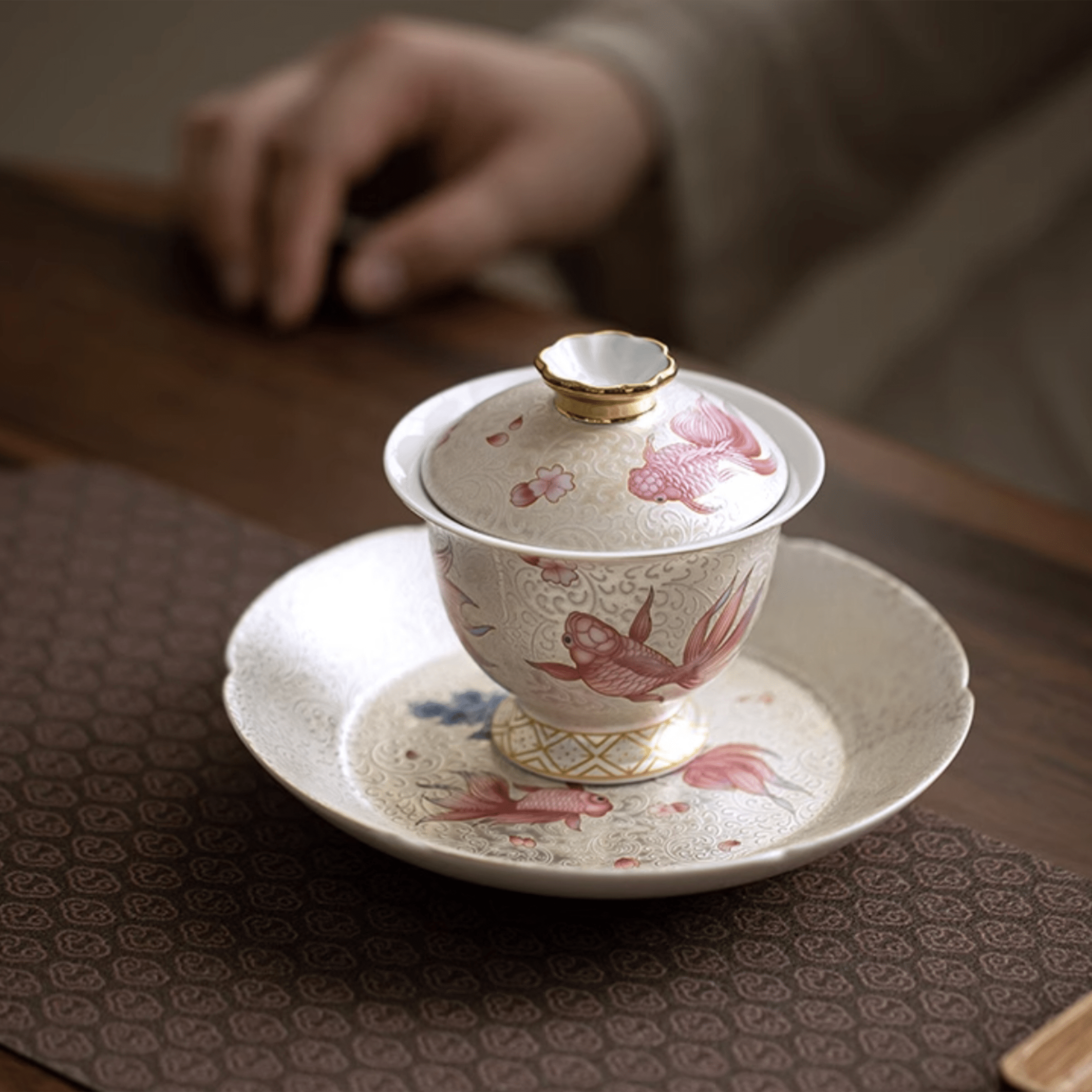 Floral Koi - Orient Cup