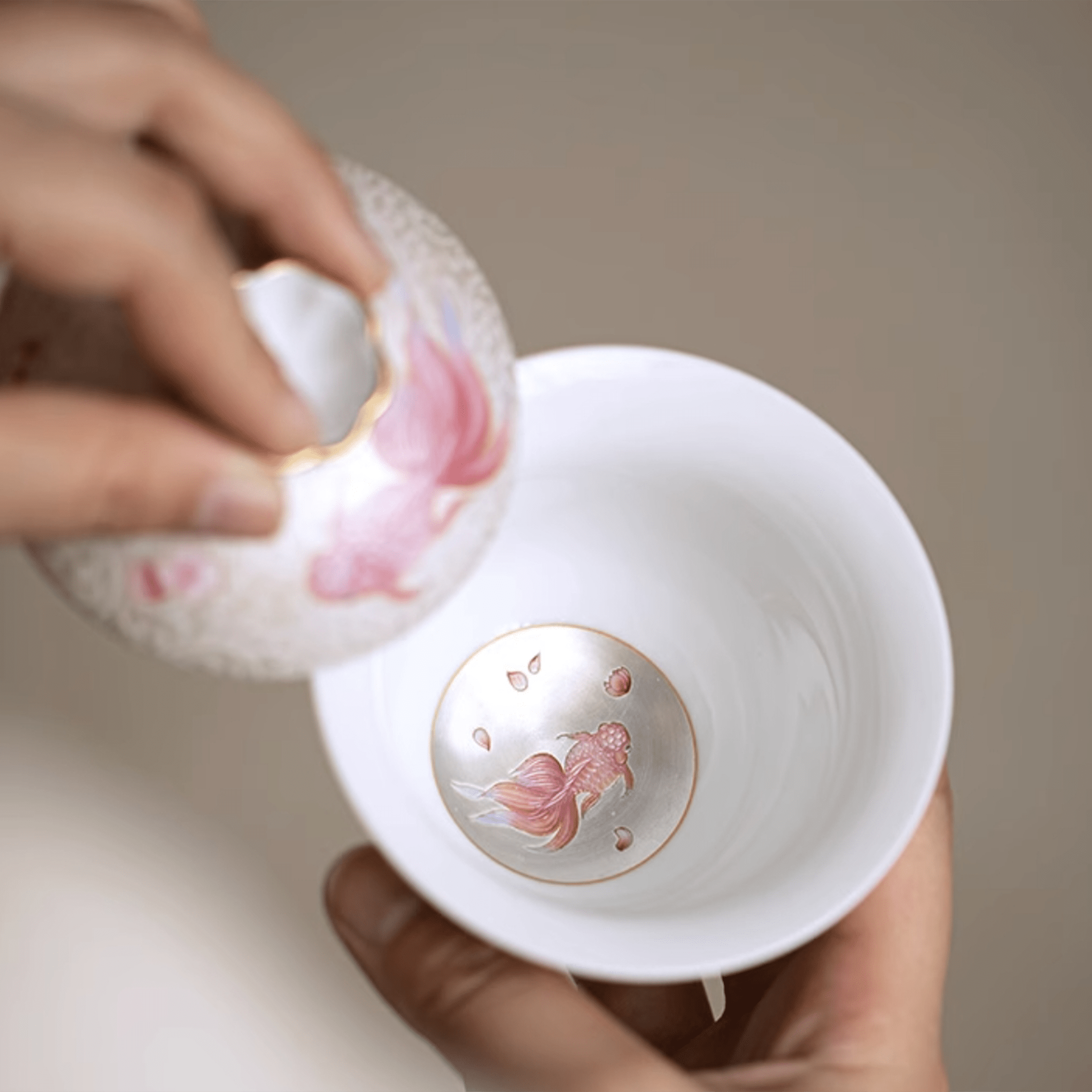 Floral Koi - Orient Cup