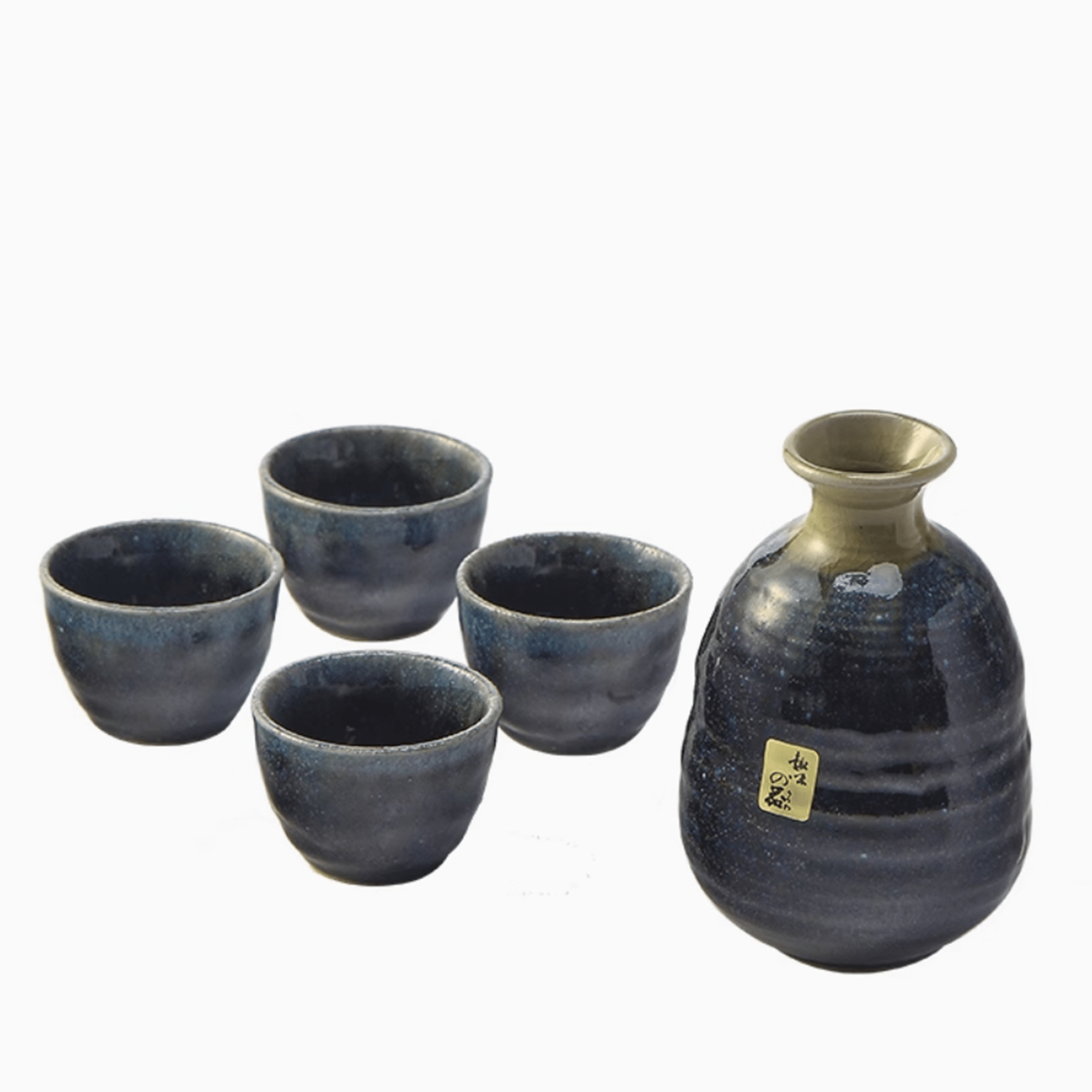 Midnight Blue Sake Set - Orient Cup