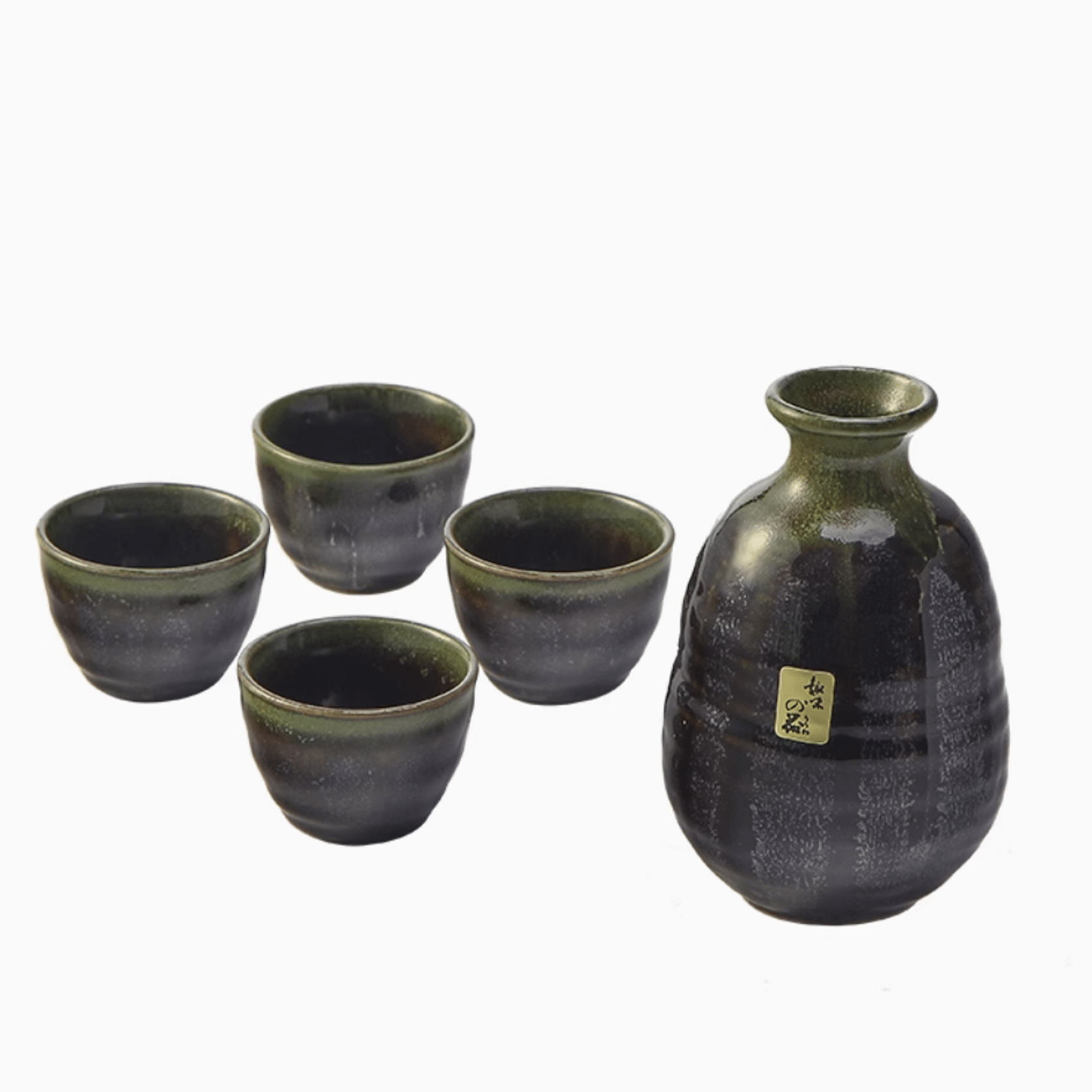 Moss Green Sake Set - Orient Cup