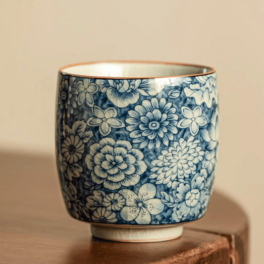 Painted Flowers Cup - Orient Cup