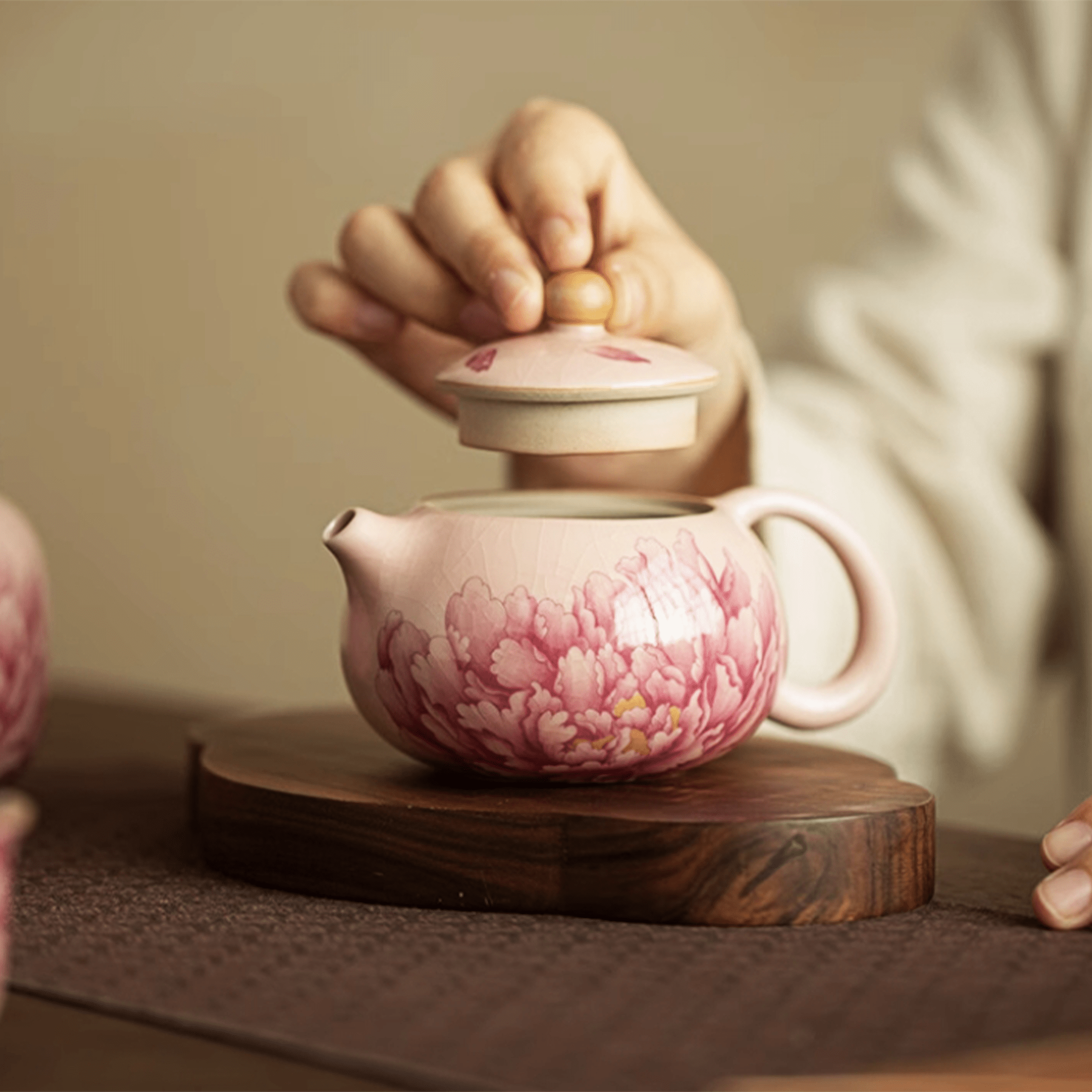 Pink Flowers - Orient Cup